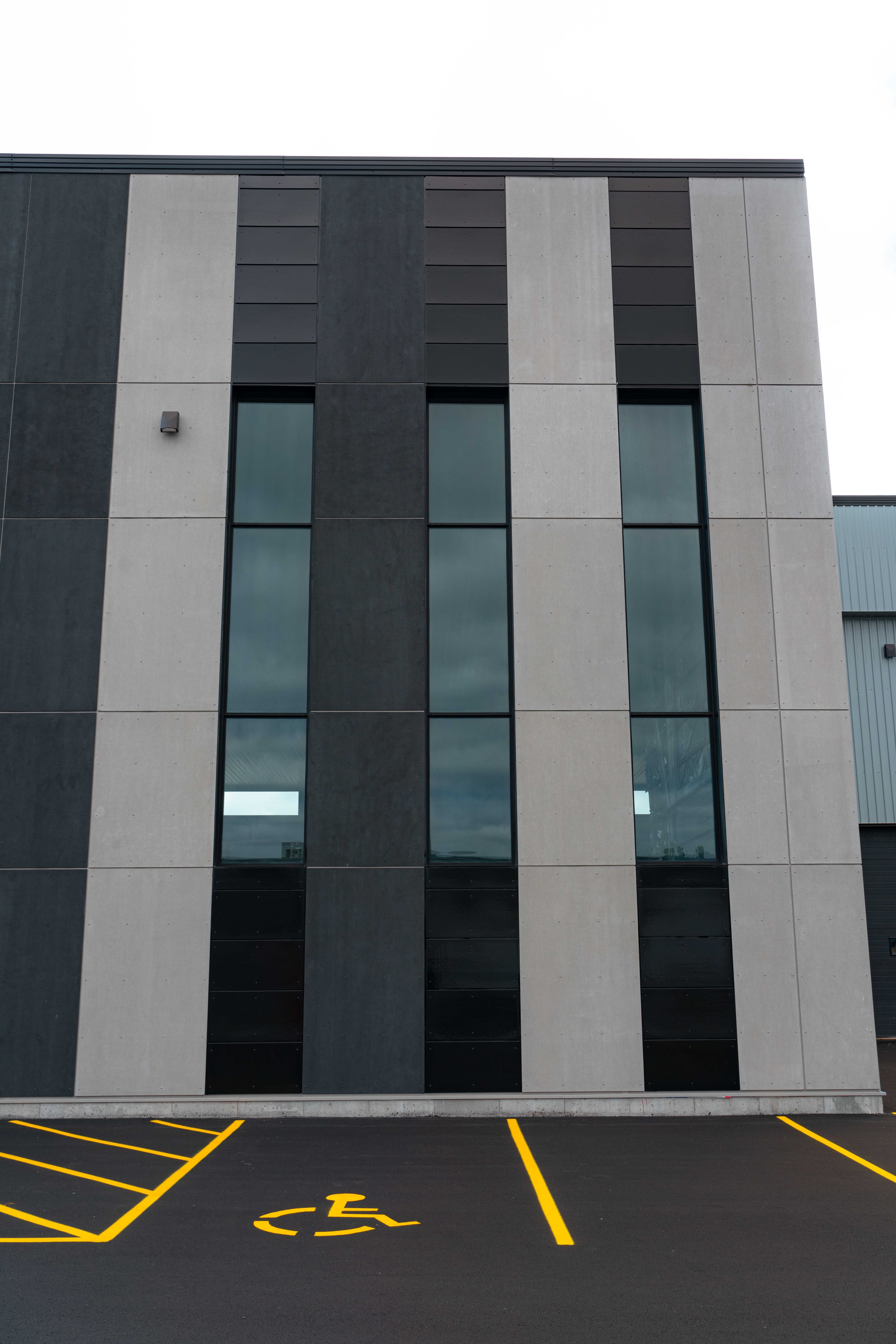 Office space with helipad