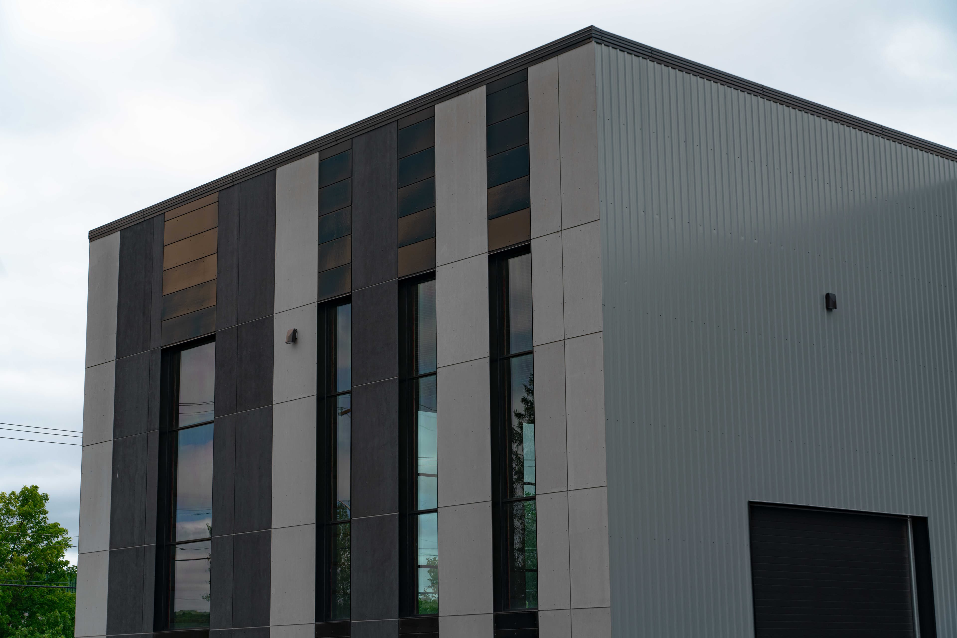 Office space with helipad